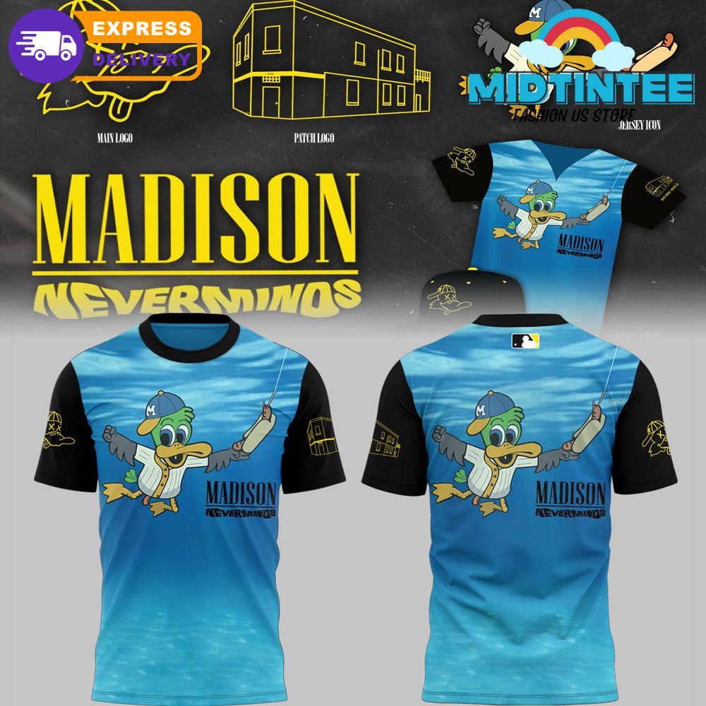 Madison Mallards Baseball Alternate “Neverminds” Shirt