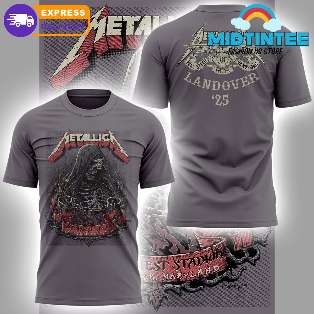 Metallica M72 World Tour “M72Landover” 2025 Shirt