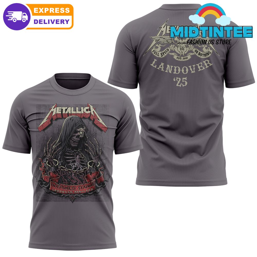 Metallica M72 World Tour “M72Landover” 2025 Shirt