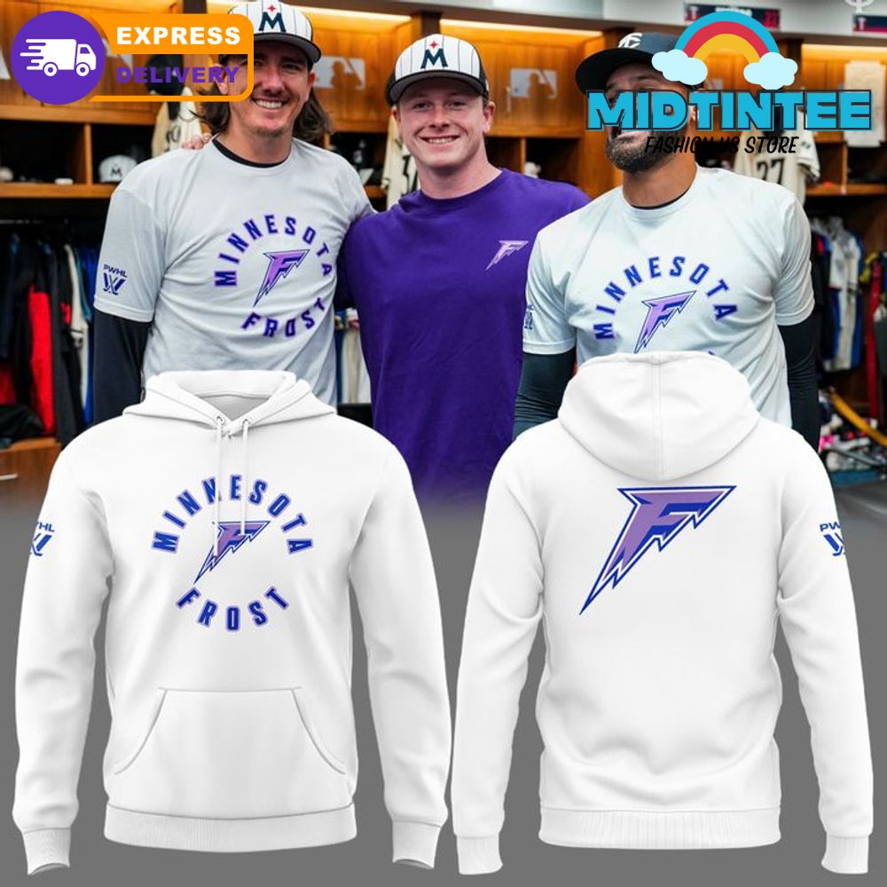 Minnesota Frost Unisex Bauer Circle Logo Hoodie
