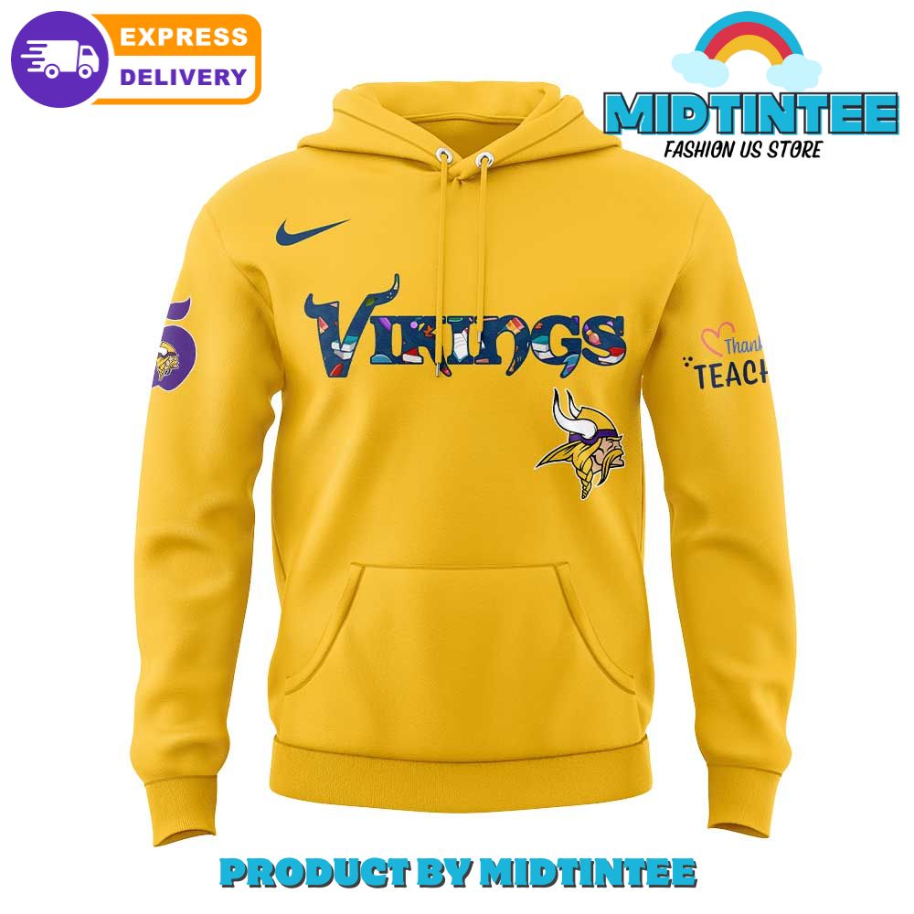 Minnesota Vikings x Teacher Appreciation 2025 Hoodie Set