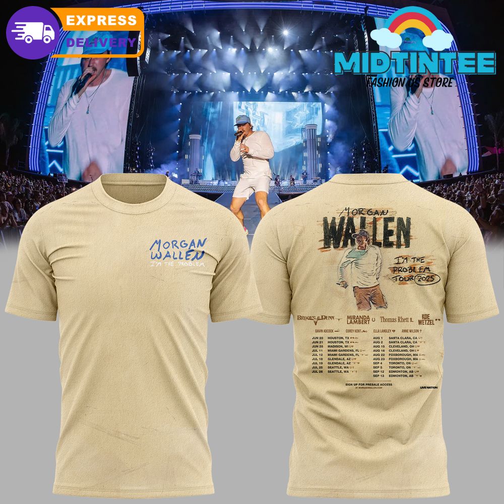 Morgan Wallen World Tour 2025 Merch Limited Shirt