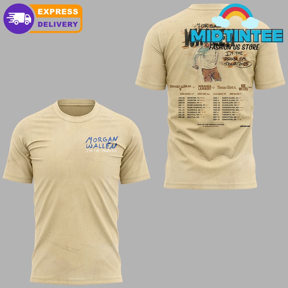 Morgan Wallen World Tour 2025 Merch Limited Shirt