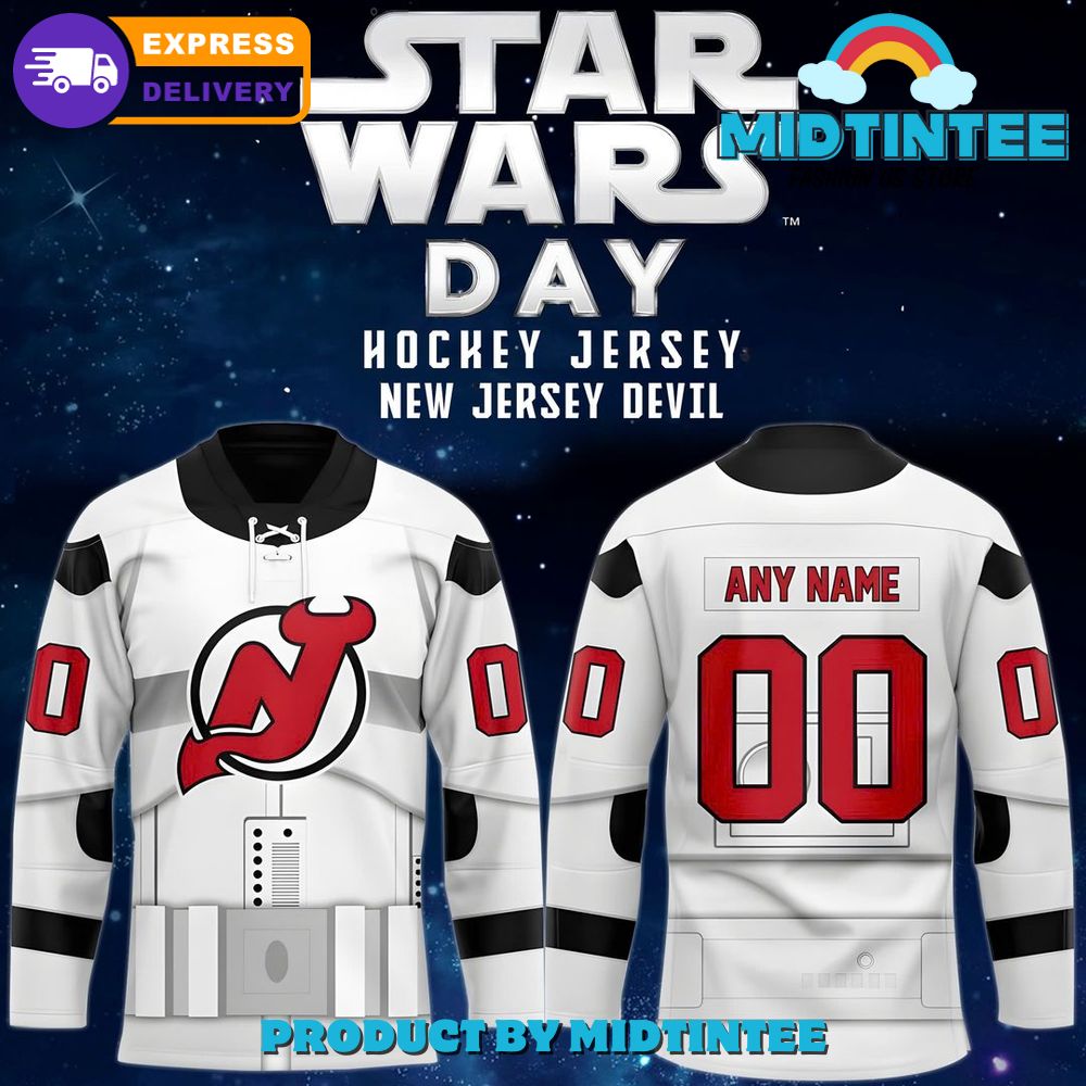 New Jersey Devils NHL 2025 Star Wars Day Hockey Jersey