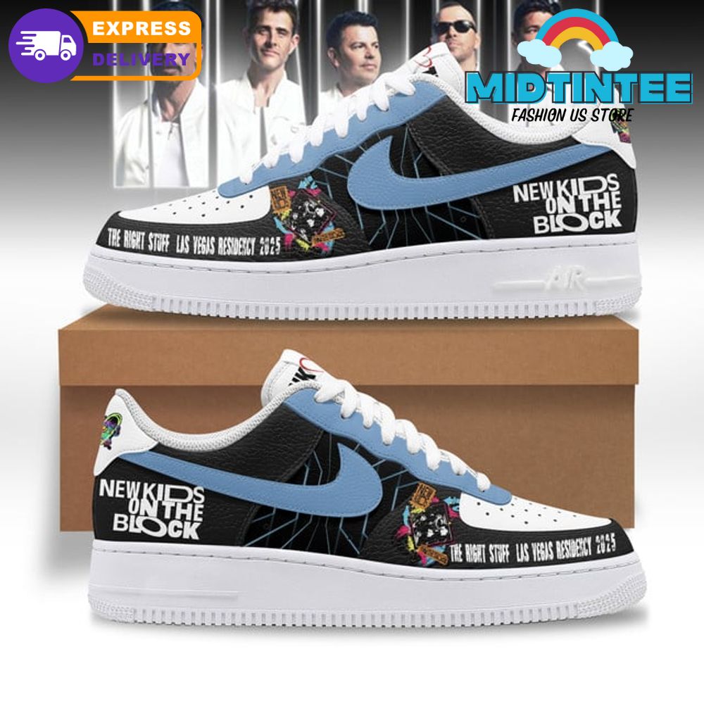 New Kids on The Block The Right Stuff Las Vegas Residency Nike Air Force 1