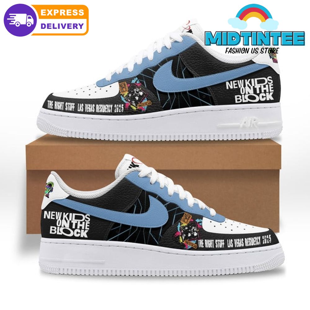 New Kids on The Block The Right Stuff Las Vegas Residency Nike Air Force 1