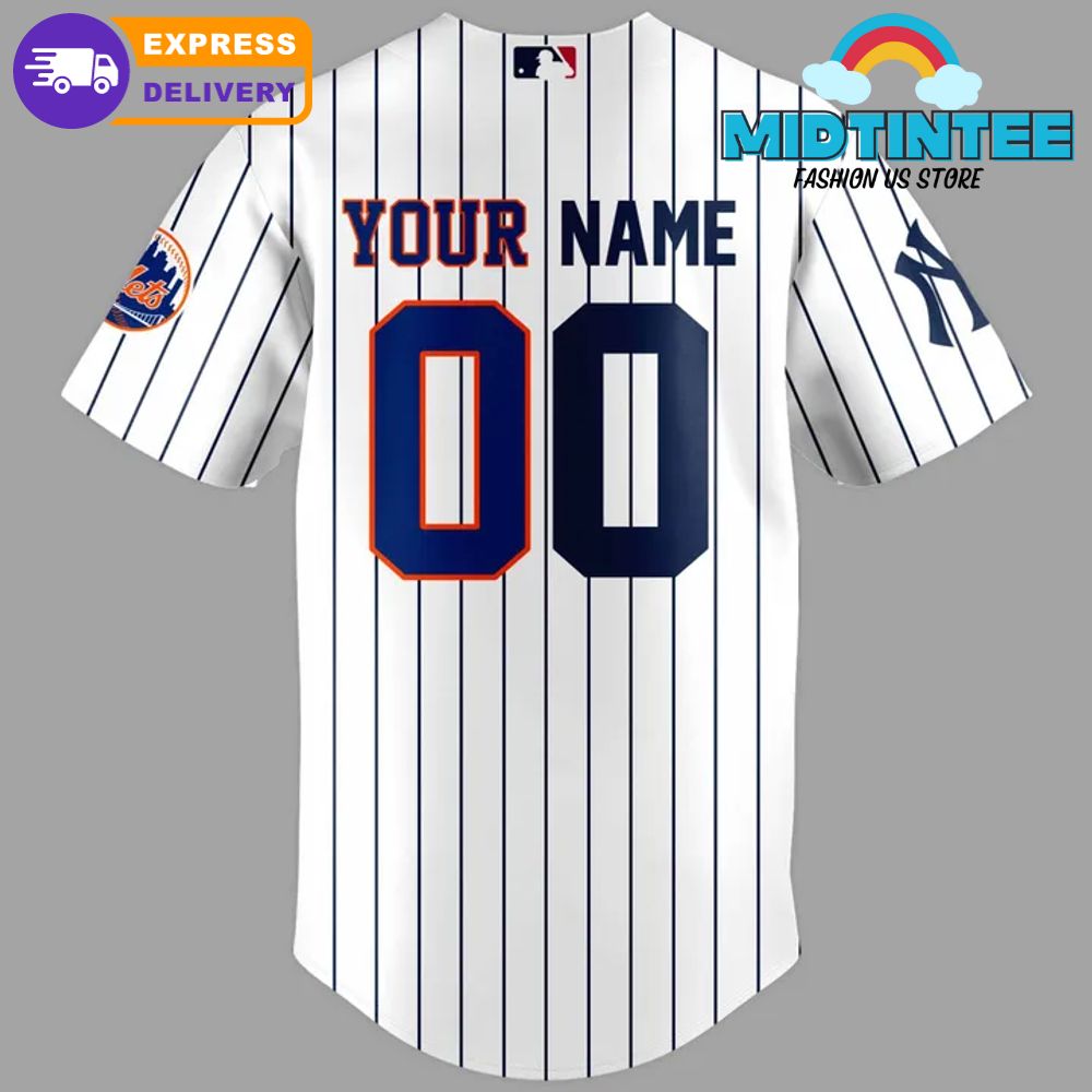 New York Baseball Yankees x Mets 2025 Subway Series Jersey