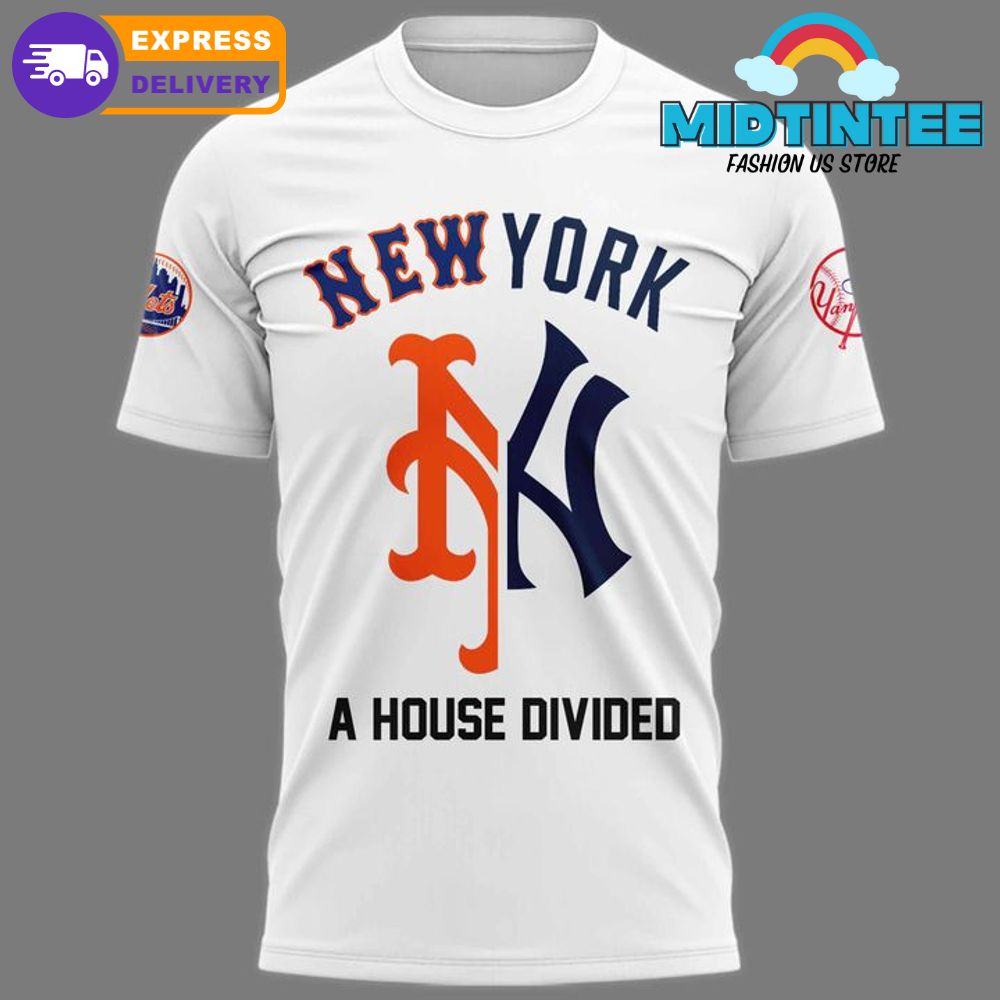 New York Baseball Yankees x Mets 2025 Subway Series Shirt