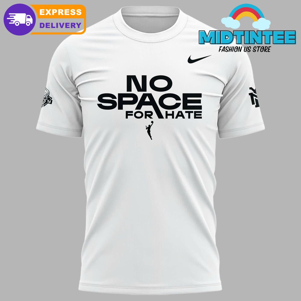 New York Liberty No Space For Hate 2025 Shirt