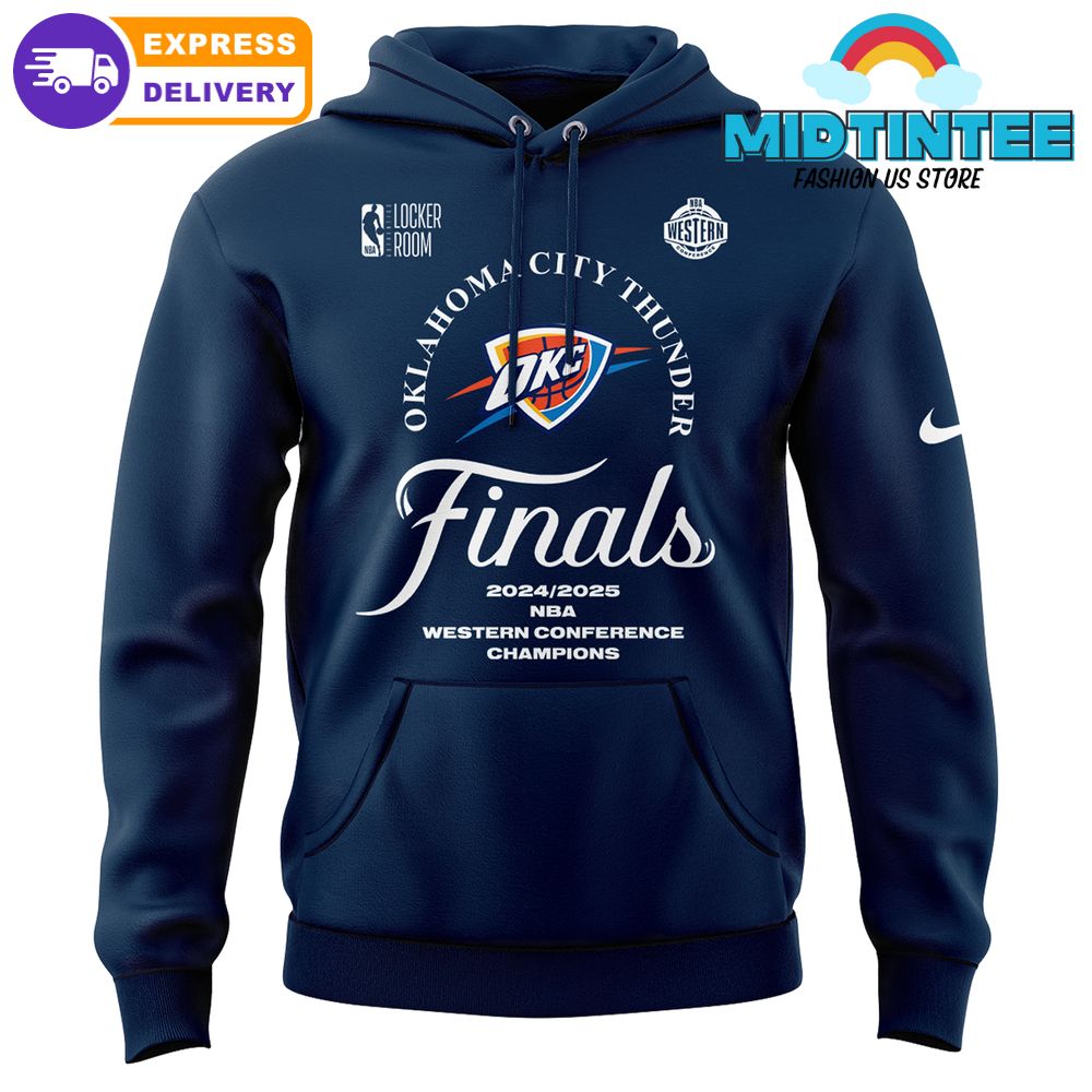 Oklahoma City Thunder Final 2024/2025 NBA Western Conference Champions Hoodie