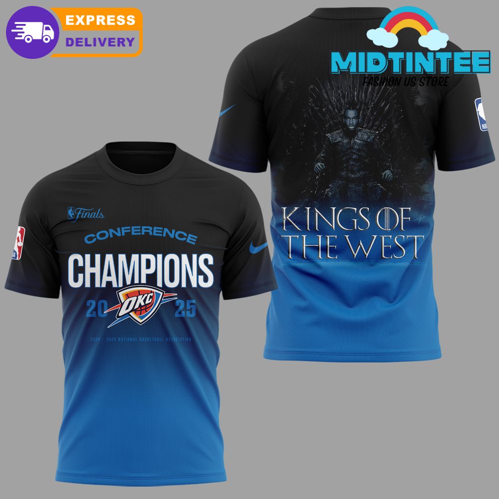 Oklahoma City Thunder King Of The West 2025 Special Shirt