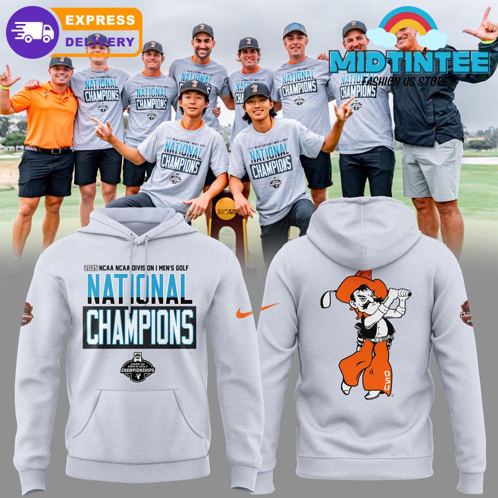 Oklahoma State Cowboys 2025 NCAA Men’s Golf National Champions Hoodie