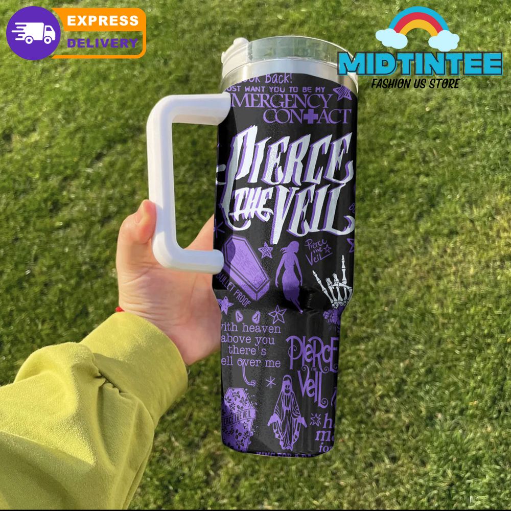 Pierce The Veil Stanley Tumbler Purple