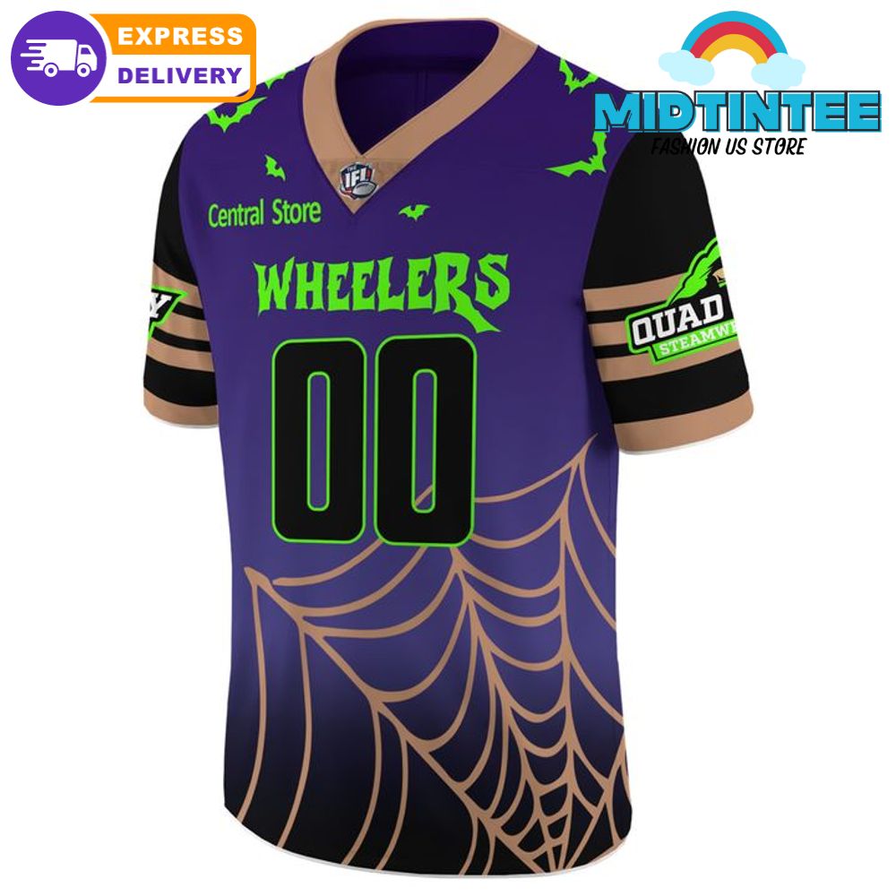 Quad City Steamwheelers Halloween Limited Edition Football Jersey 2025