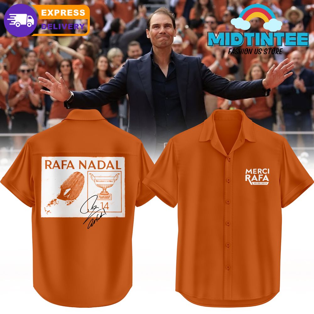Rafael Nadal Exclusive Version 2025 Signature Hawaiian Shirt