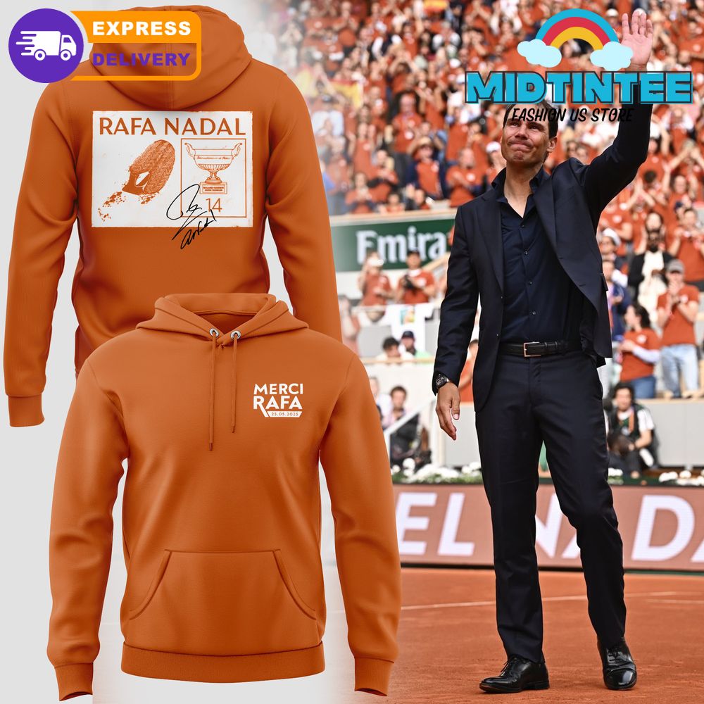 Rafael Nadal Exclusive Version 2025 Signature Hoodie, Cap