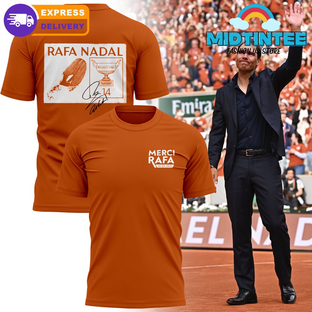 Rafael Nadal Exclusive Version 2025 Signature Shirt