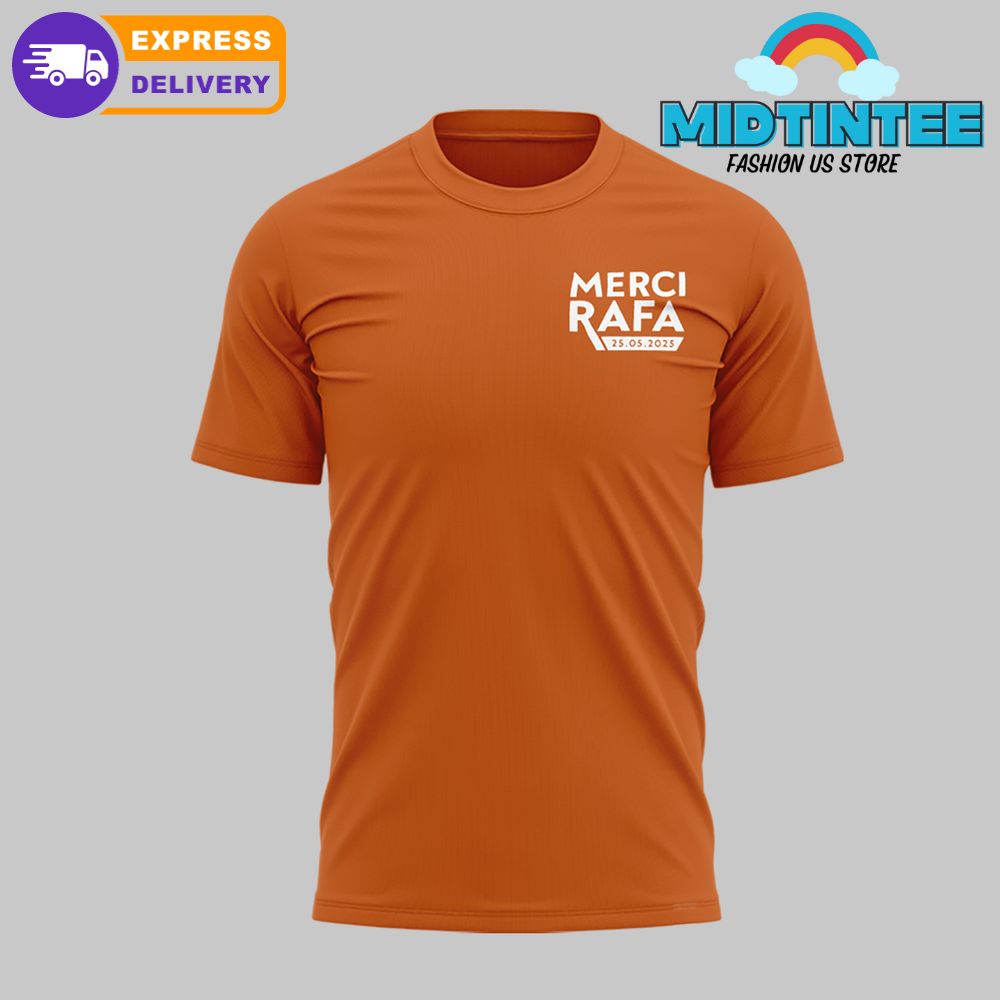 Rafael Nadal “Merci Rafa” Thank You For The Memories Shirt