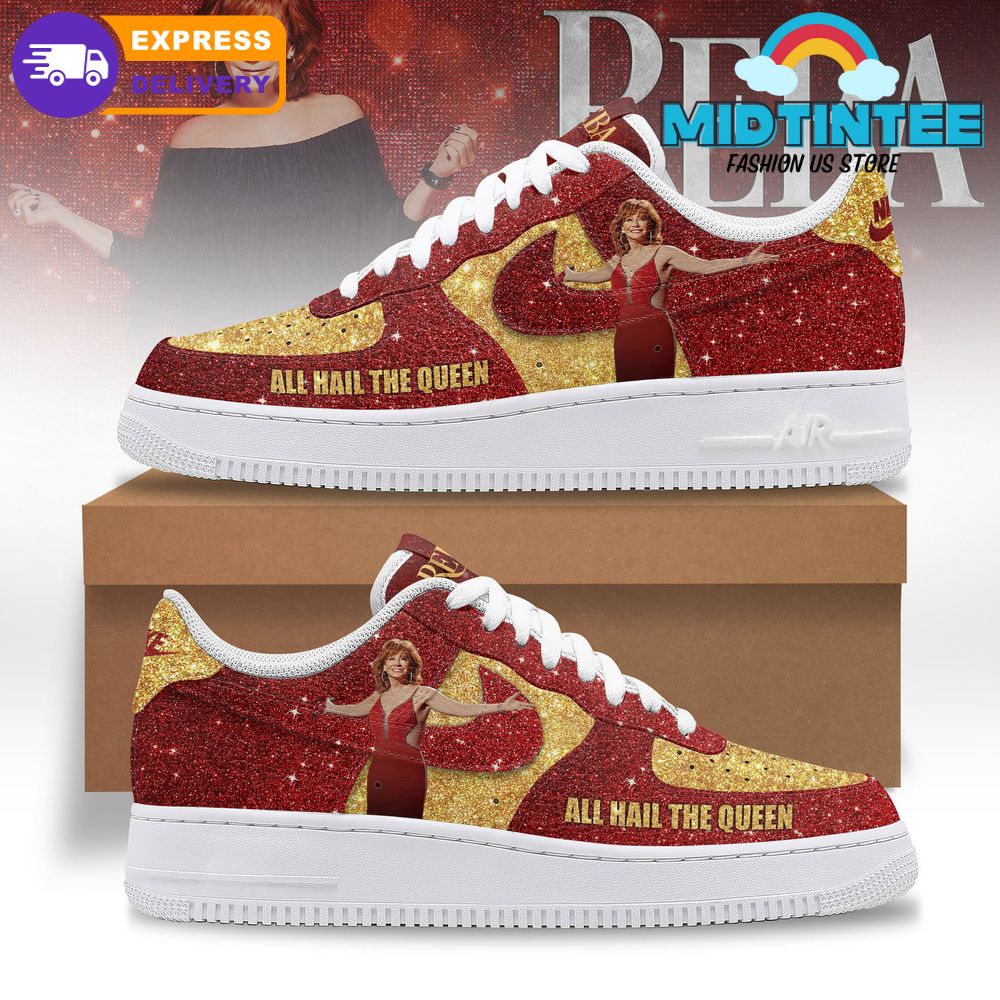 Reba McEntire 50th Anniversary All Hail The Queen Nike Air Force 1