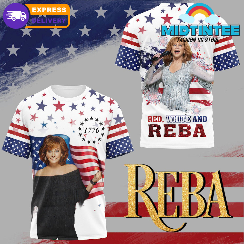 Reba McEntire Happy Independence Day 2025 Shirt