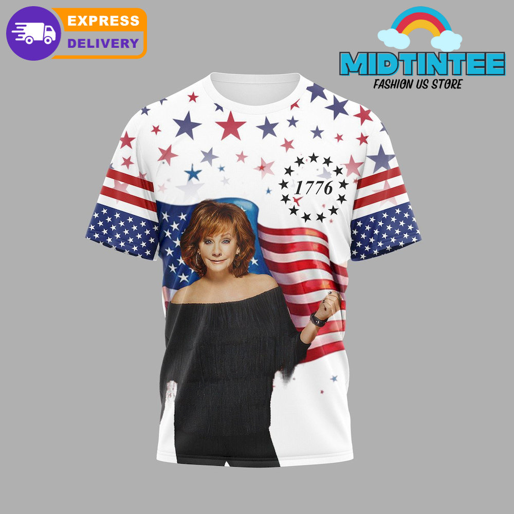 Reba McEntire Happy Independence Day 2025 Shirt