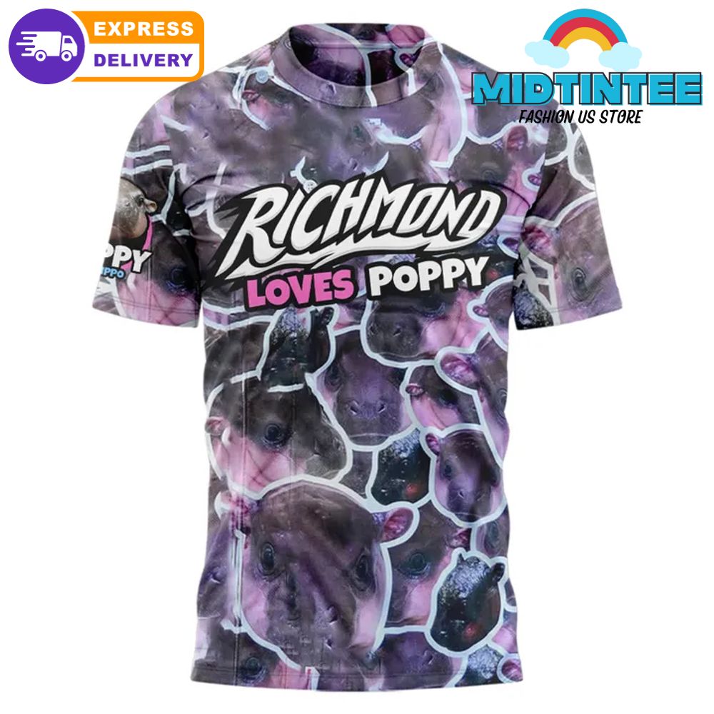 Richmond Flying Squirrels x Poppy Limited Edition Shirt