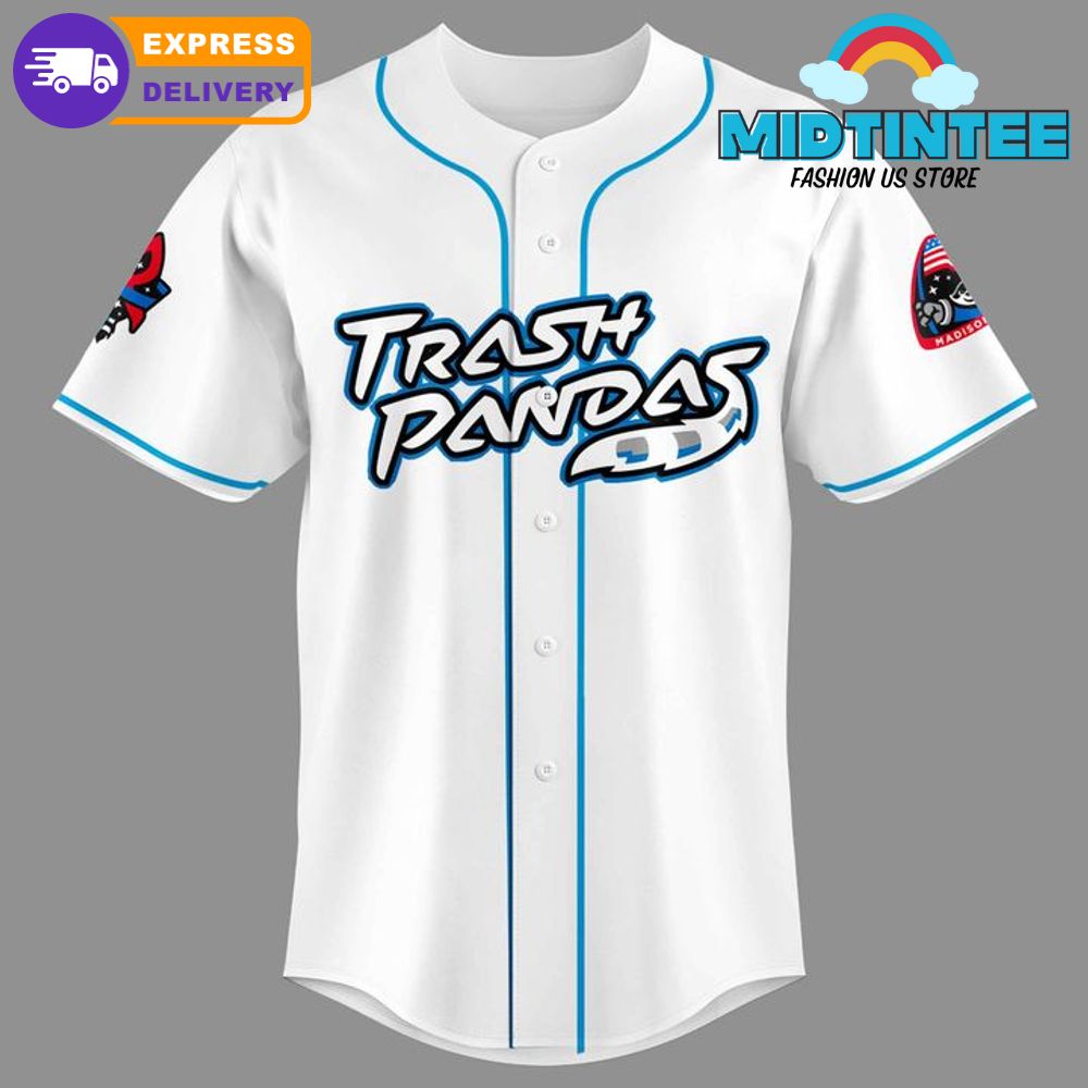 Rocket City Trash Pandas x Cat Night 2025 Baseball Jersey
