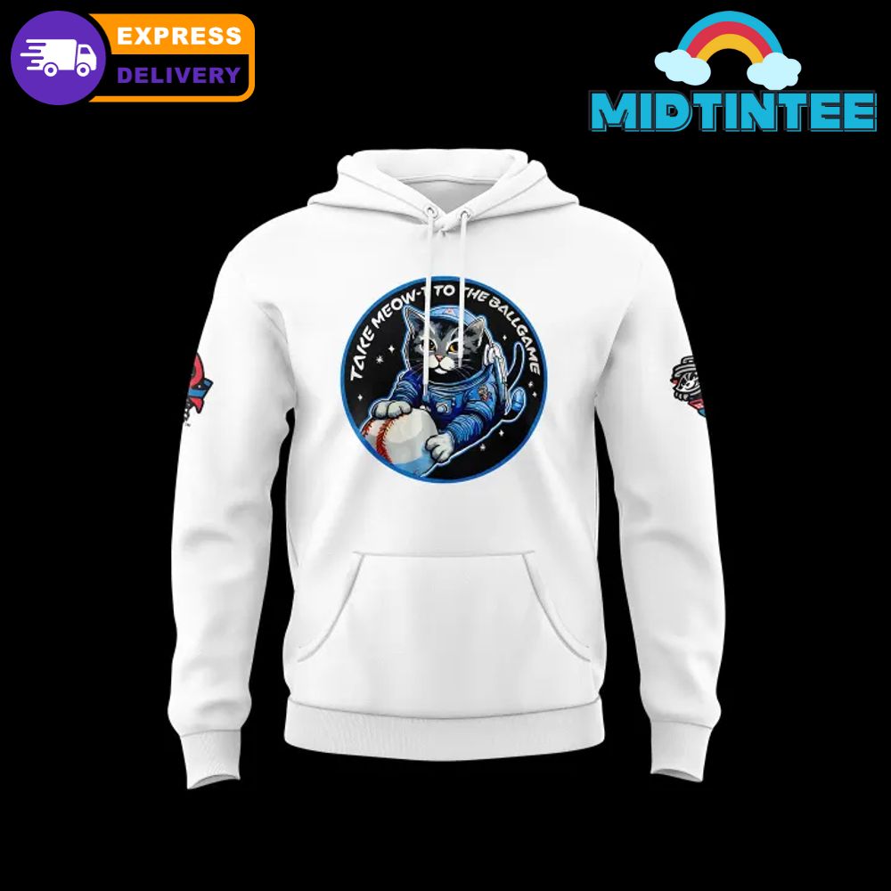 Rocket City Trash Pandas x Cat Night 2025 Hoodie, Cap