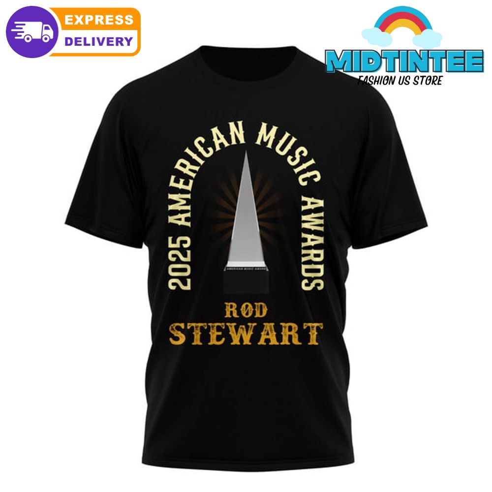 Rod Stewart 2025 American Music Awards Shirt
