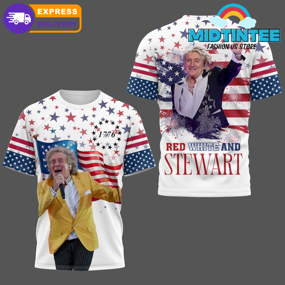Rod Stewart Happy Independence Day 2025 Shirt