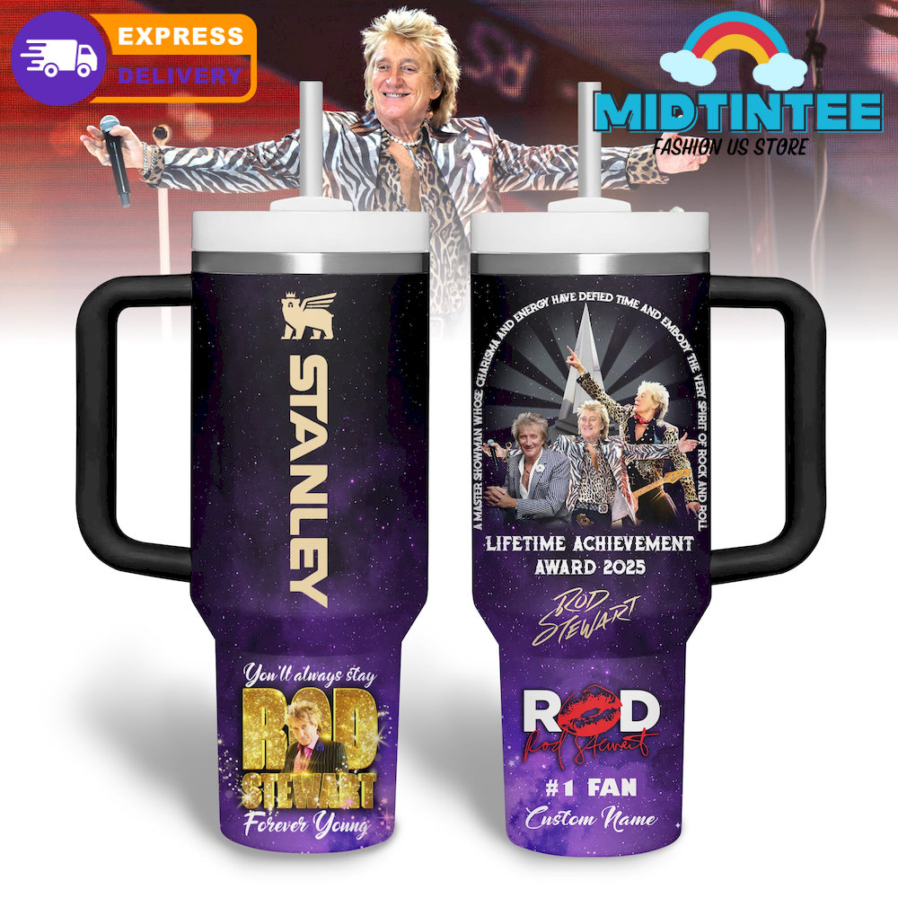 Rod Stewart Life Time Achievement Award 2025 Stanley Tumbler