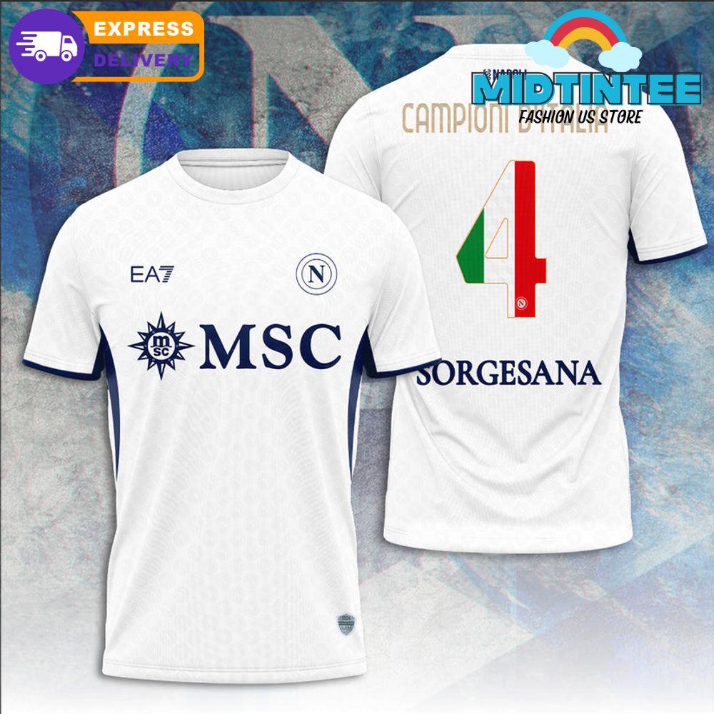SSC Napoli Campione D’Italia 2025 Shirt
