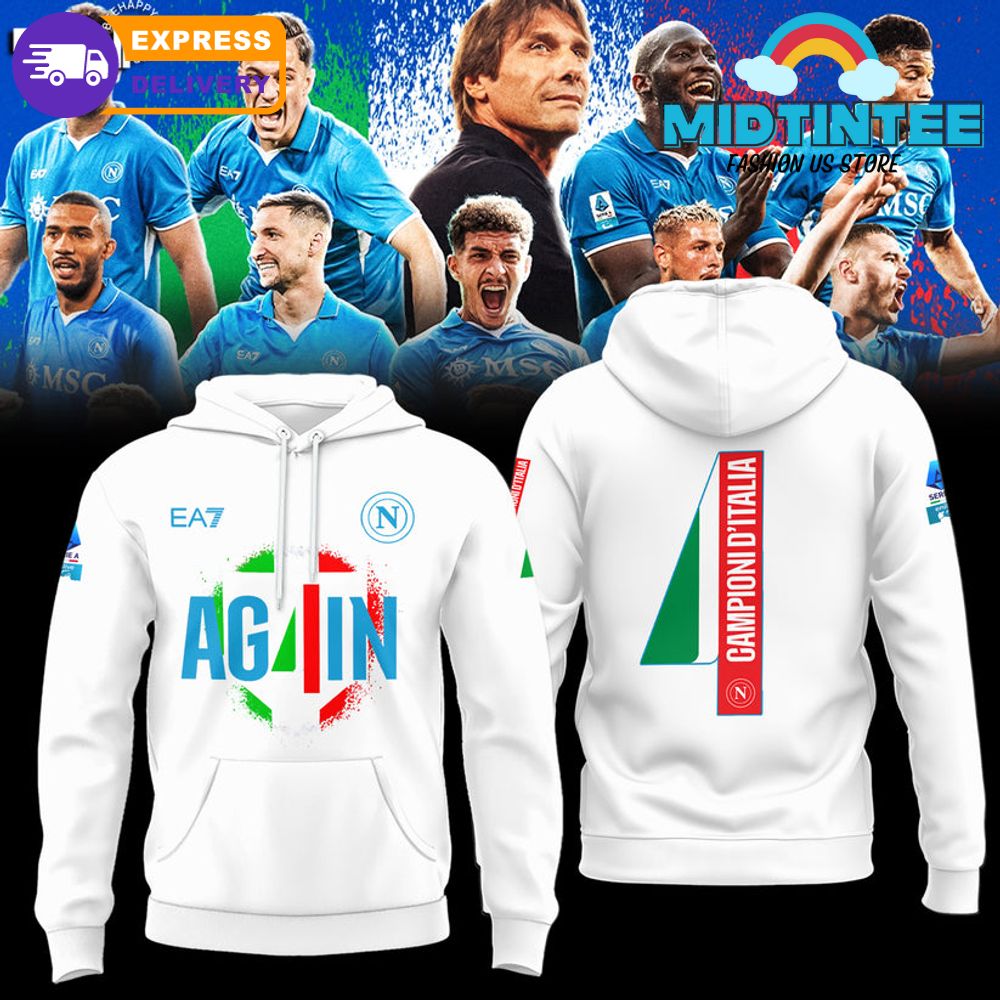 SSC Napoli Campione D’Italia Limited Edition Hoodie
