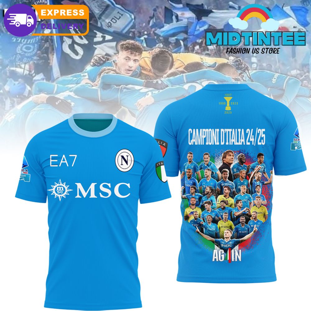 SSC Napoli Campione D’Italia Limited Edition Shirt
