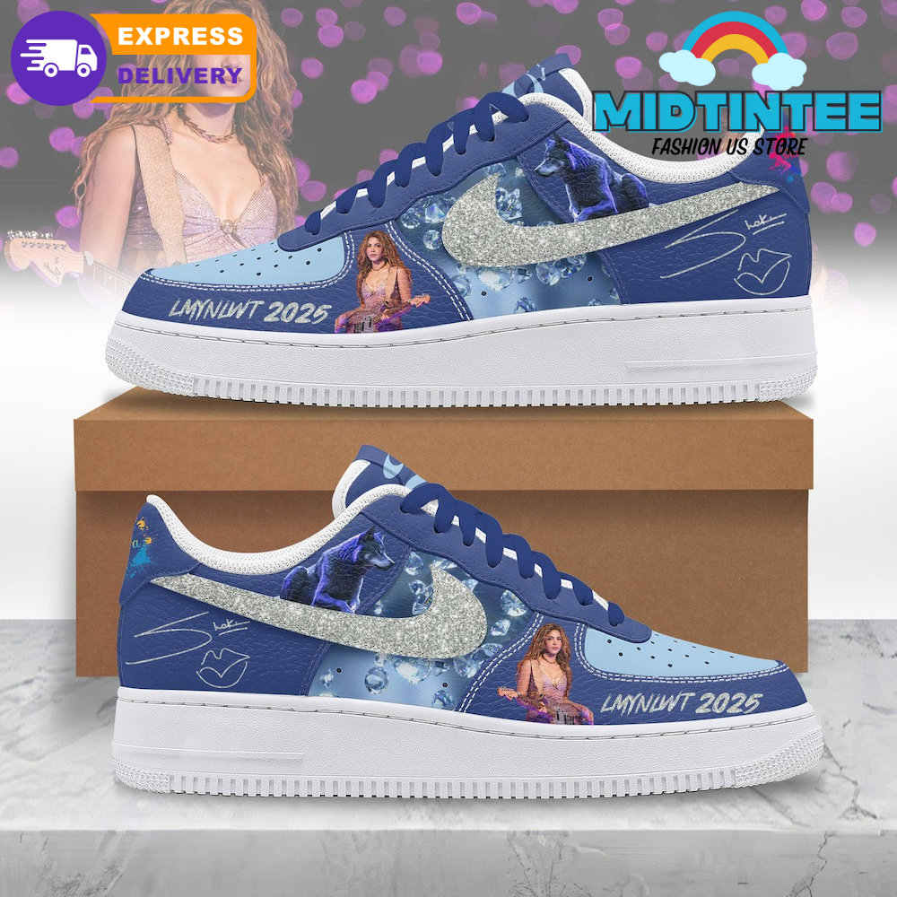 Shakira Las Mujeres Ya No Lloran World Tour 2025 Nike Air Force 1