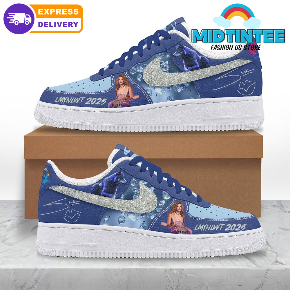 Shakira Las Mujeres Ya No Lloran World Tour 2025 Nike Air Force 1