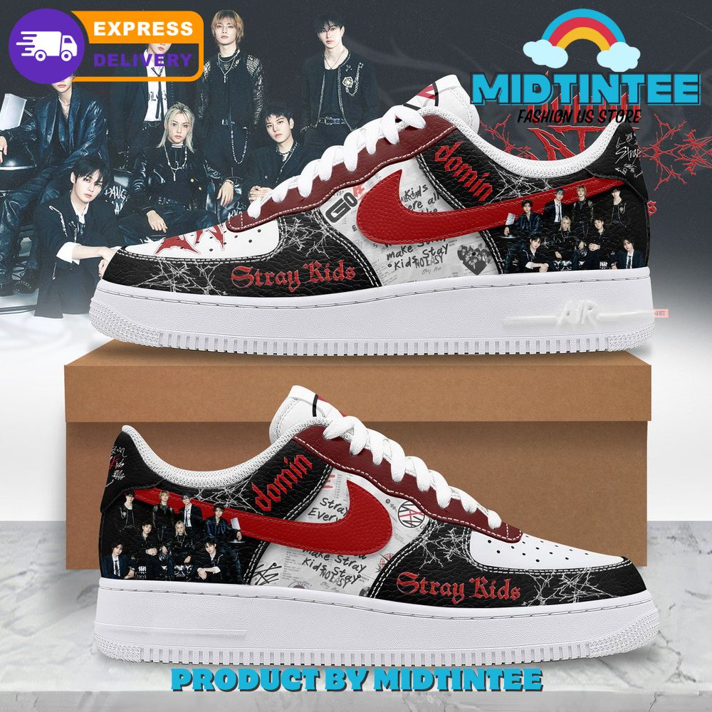 Stray Kids Dominate World Tour 2025 Nike Air Force 1