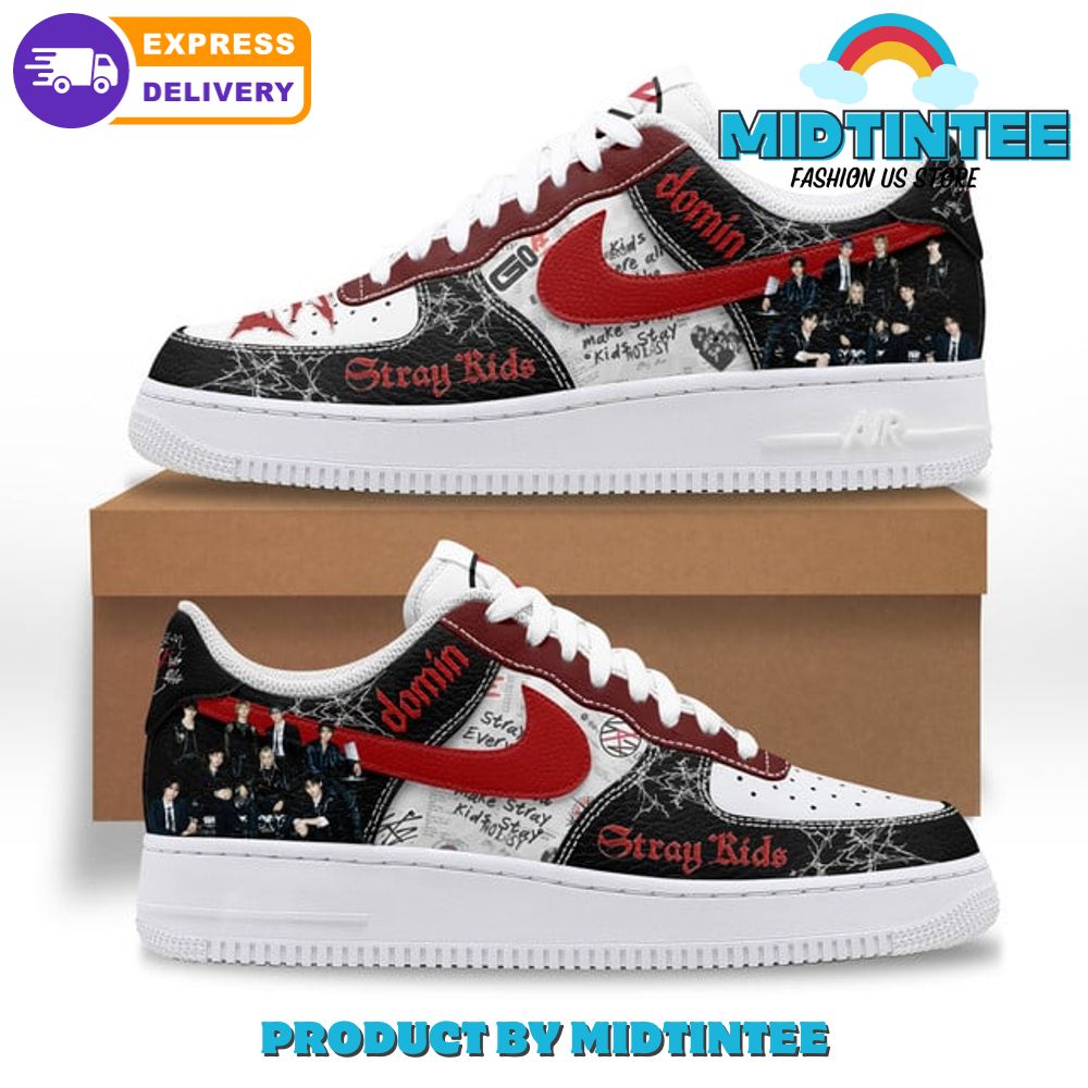 Stray Kids Dominate World Tour 2025 Nike Air Force 1