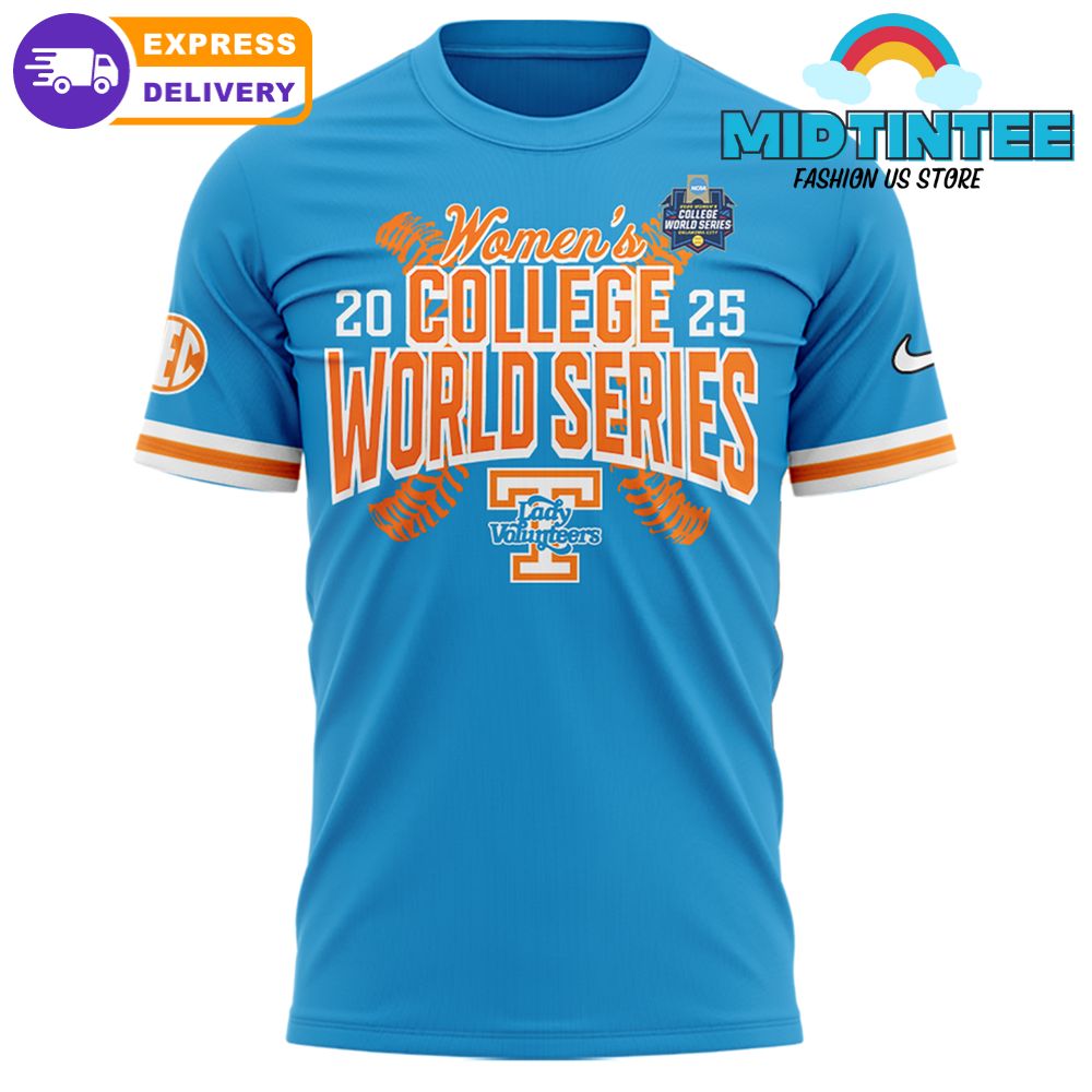 Tennessee Lady Vols 2025 NCAA Softball Women’s College World Series Shirt
