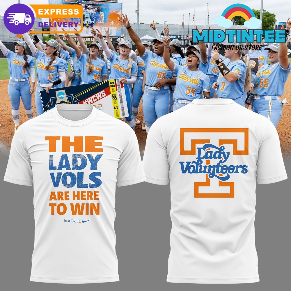 Tennessee Lady Volunteers Softball Are Here To Win Shirt