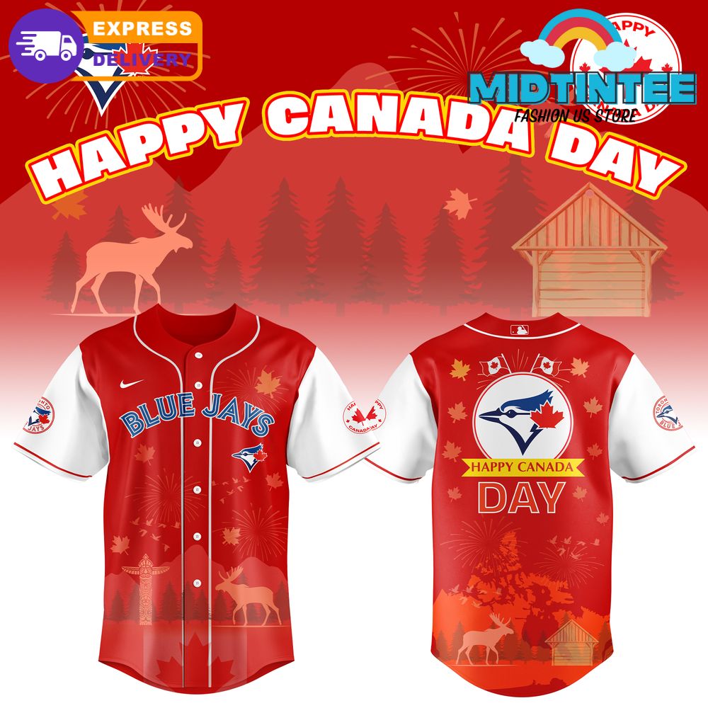 Toronto Blue Jays x Happy Canada Day 2025 Baseball Jersey