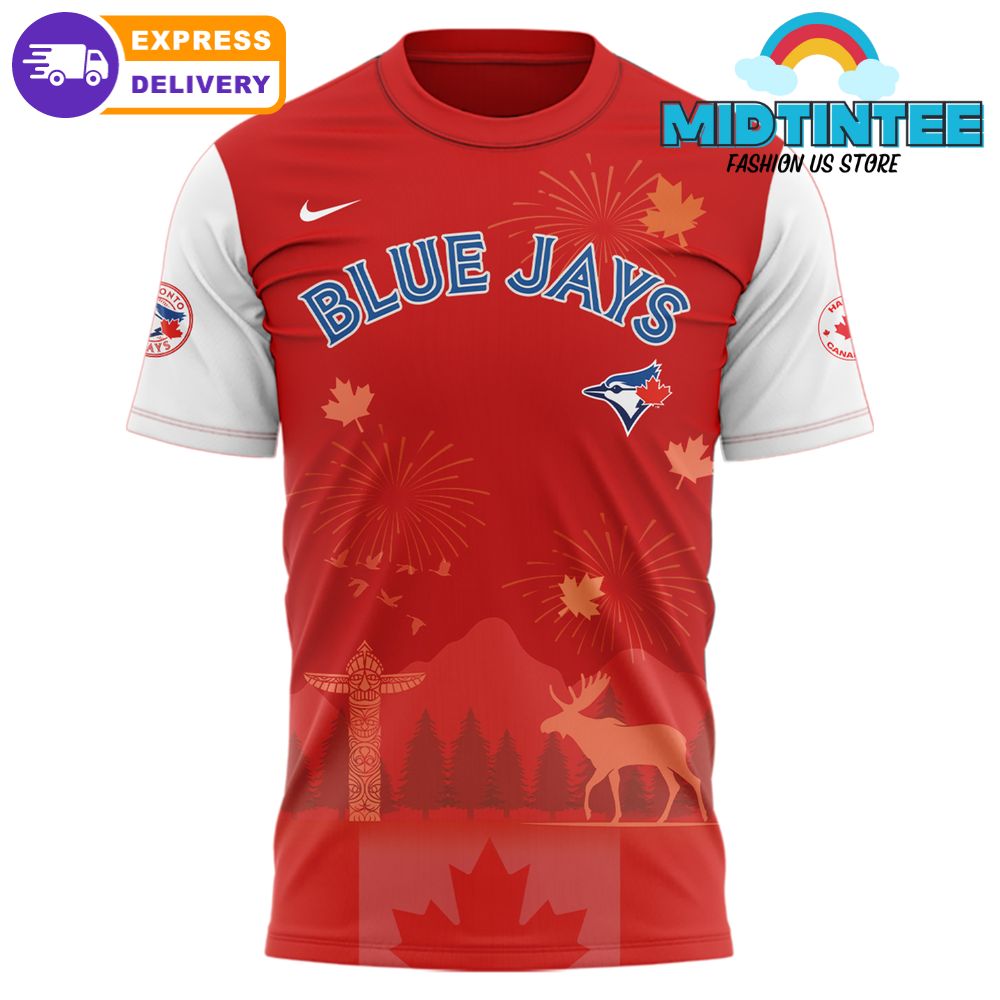 Toronto Blue Jays x Happy Canada Day 2025 Shirt