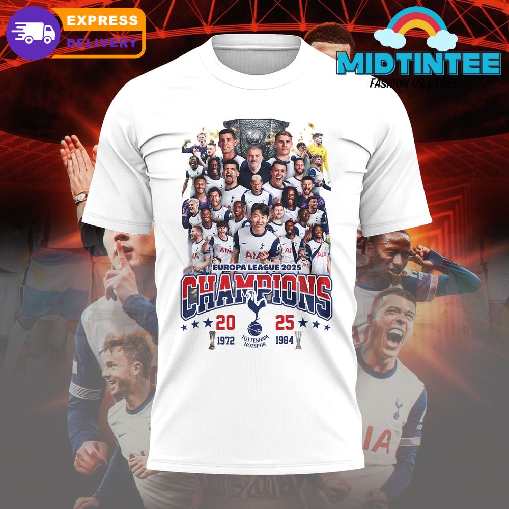Tottenham Hotspur UEFA Europa League Champions 2025 Shirt