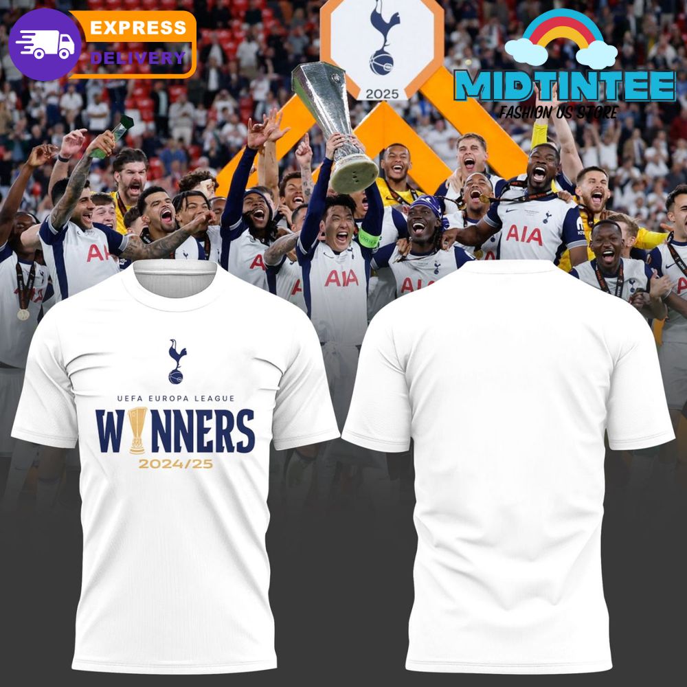 Tottenham Hotspur Winners UEFA Europa League 2024/25 Shirt