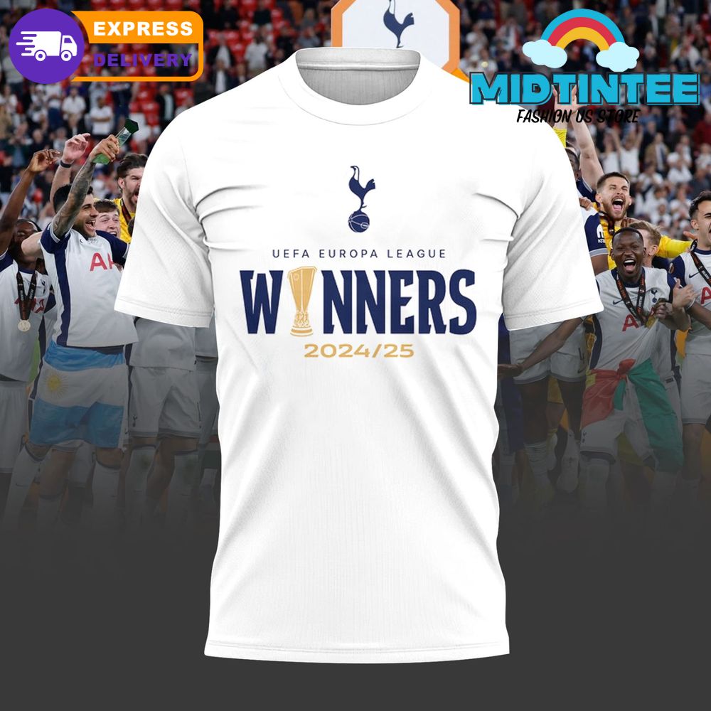 Tottenham Hotspur Winners UEFA Europa League 2024/25 Shirt