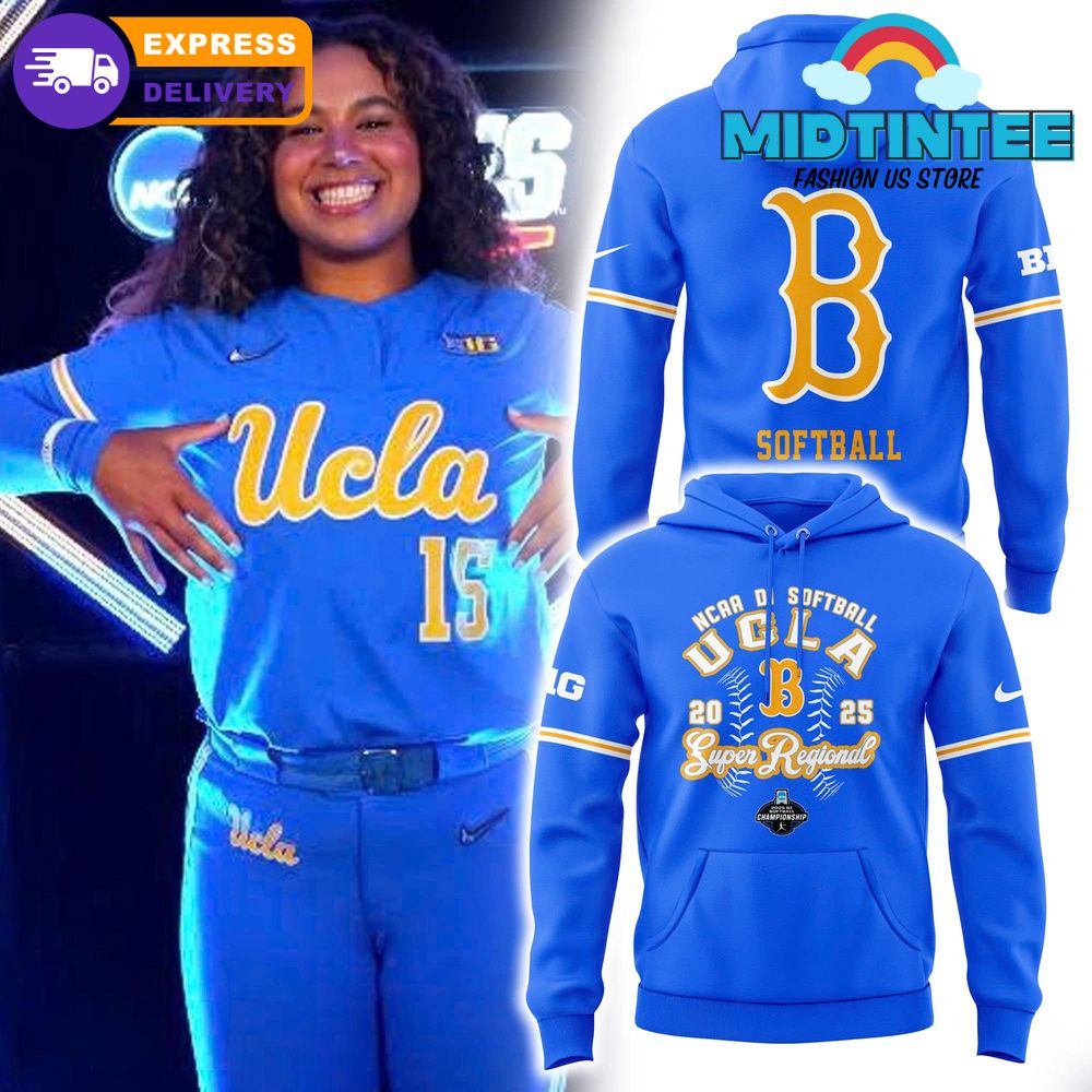 UCLA Bruins 2025 NCAA Softball Women’s College World Series Hoodie Set