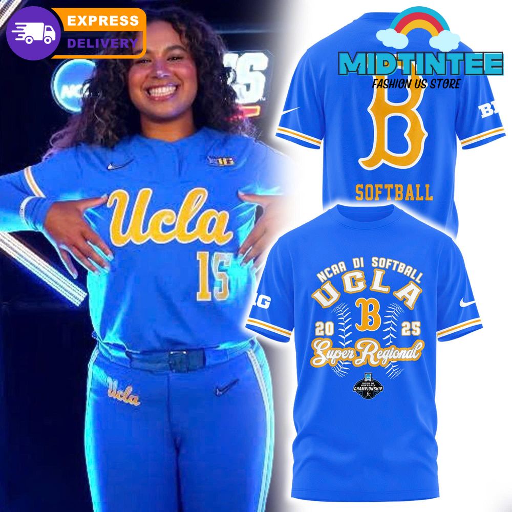UCLA Bruins 2025 NCAA Softball Women’s College World Series Shirt