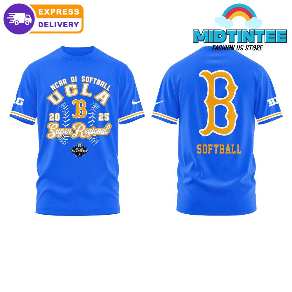 UCLA Bruins 2025 NCAA Softball Women’s College World Series Shirt