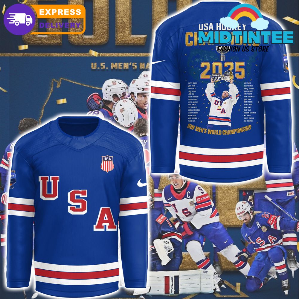 USA Hockey IIHF World Championship 2025 Hockey Jersey