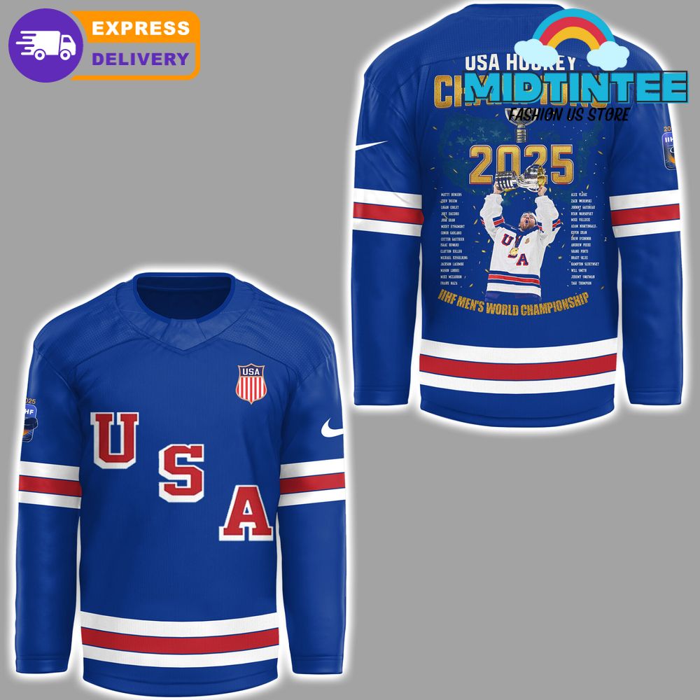 USA Hockey IIHF World Championship 2025 Hockey Jersey